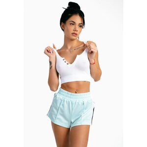 OMST Ribbed Seamless Tank Bra Top